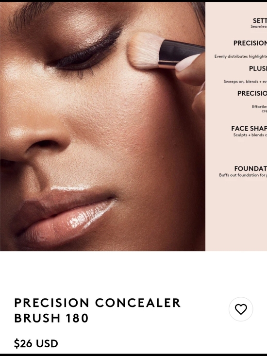 Fenty Beauty Other - Fenty Beauty Precision Concealer Brush 180